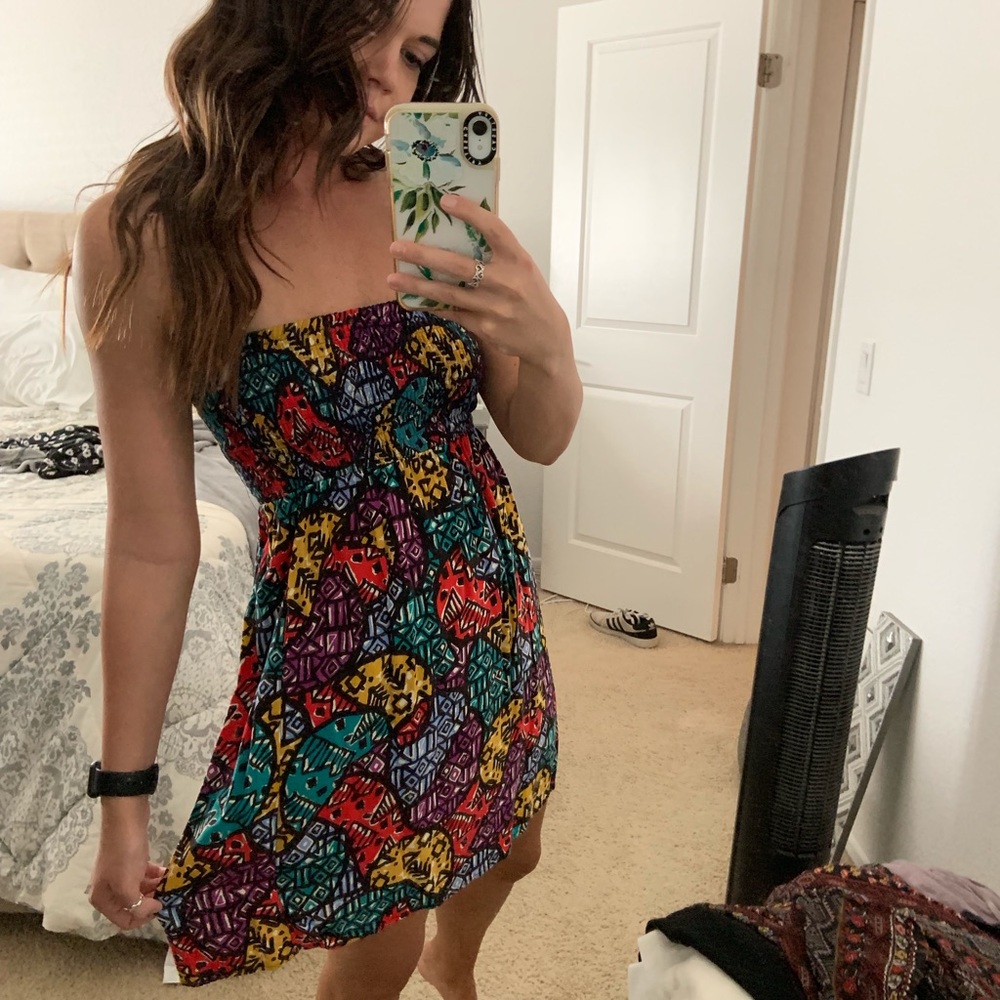 Tribal Printed Forever 21 Dress